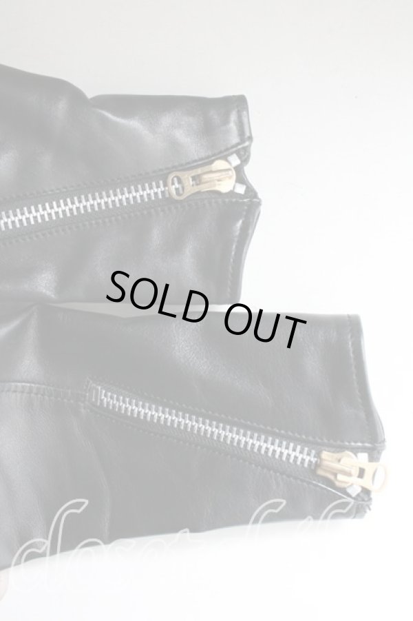 画像5: ヴィヴィアンウエストウッド MAN 中古 / /アルコホリックレザージャケット    46 黒  H-24-02-11-003-jc-OD-ZH (5)