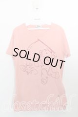 【USED】Vivienne Westwood MAN / ベアファイターバッグ半袖Tシャツ ヴィヴィアンウエストウッド ビビアン   44 ピンク 【中古】 H-24-02-11-047-ts-OD-ZH