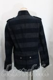 画像2: ヴィヴィアンウエストウッド MAN 中古 / ボーダーデニムジャケット    50 インディゴ  H-24-02-11-073-jc-IN-ZH (2)