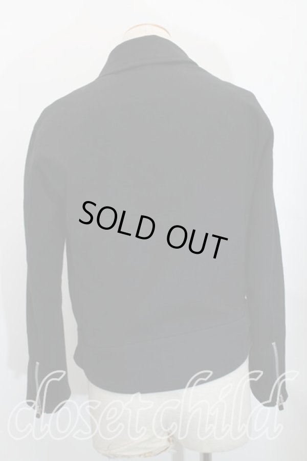 画像2: ヴィヴィアンウエストウッド MAN 中古 / ライダースジャケット    44 黒  H-24-02-11-076-jc-OD-ZH (2)