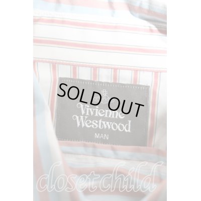 画像3: 【USED】Vivienne Westwood MAN / ストライプBIGシャツ ヴィヴィアンウエストウッド ビビアン   FREE 白 【中古】 H-24-02-11-087-bl-IN-ZH