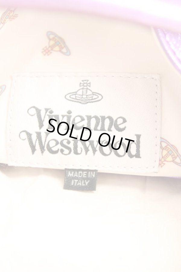 画像6: ヴィヴィアンウエストウッド 中古 / SALLY CROSSBODY    紫  H-24-02-11-105-ba-IN-ZH (6)