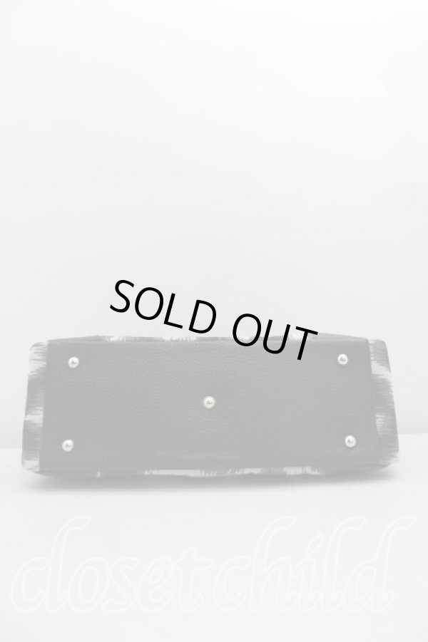 画像3: ヴィヴィアンウエストウッド 中古 / レオパードヤスミンバッグ   黒  H-24-02-11-107-ba-IN-ZH (3)