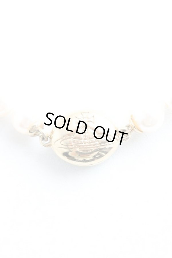 画像2: ヴィヴィアンウエストウッド 中古 /LOELIAパールチョーカー   黒  H-24-02-11-123-nl-OD-ZH (2)