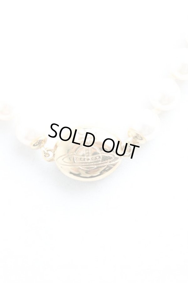 画像2: ヴィヴィアンウエストウッド 中古 /LOELIAパールチョーカー   赤  H-24-02-11-124-nl-OD-ZH (2)