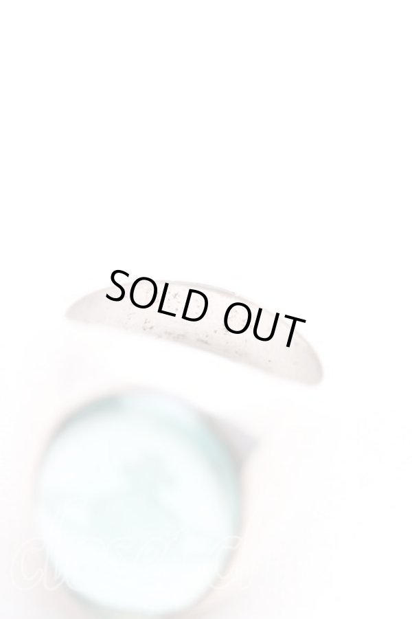 画像4: ヴィヴィアンウエストウッド 中古 / RG/グリーンカボションリング    S シルバー  H-24-02-11-128-rg-OD-ZH (4)