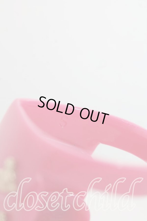 画像5: ヴィヴィアンウエストウッド 中古 / RG/レジンアーマーリング    S ピンク  H-24-02-11-132-rg-OD-ZH (5)