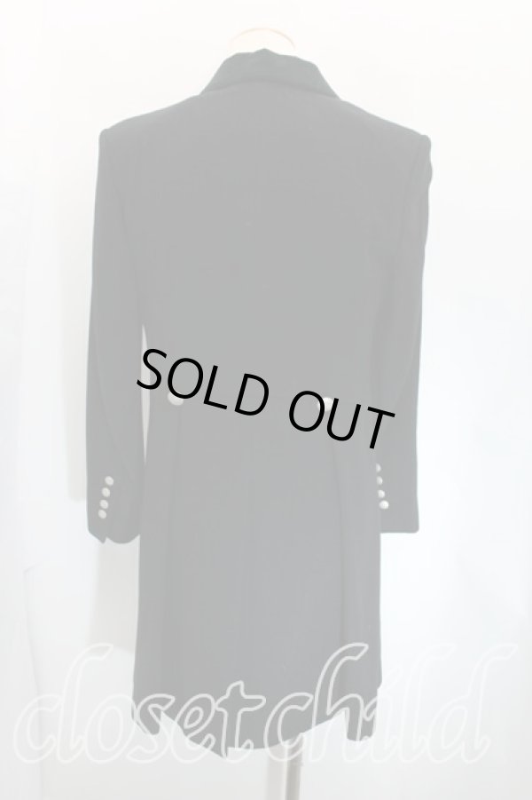 画像2: ヴィヴィアンウエストウッド MAN 中古 / カシミア混ロングコート    44 黒  H-24-02-11-017-co-OD-ZH (2)