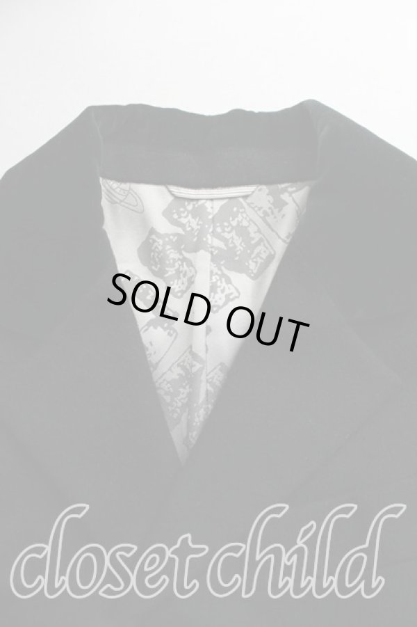 画像6: ヴィヴィアンウエストウッド MAN 中古 / カシミア混ロングコート    44 黒  H-24-02-11-017-co-OD-ZH (6)