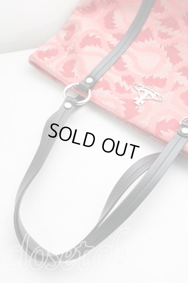 画像4: ヴィヴィアンウエストウッド 中古 / パイレーツトートバッグ   赤  H-24-02-18-080-ba-IN-ZH (4)