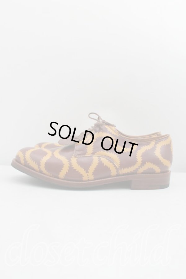 画像3: ヴィヴィアンウエストウッド 中古 / スクイグルシューズ    UK8 茶  H-24-02-18-116-sh-IN-ZH (3)