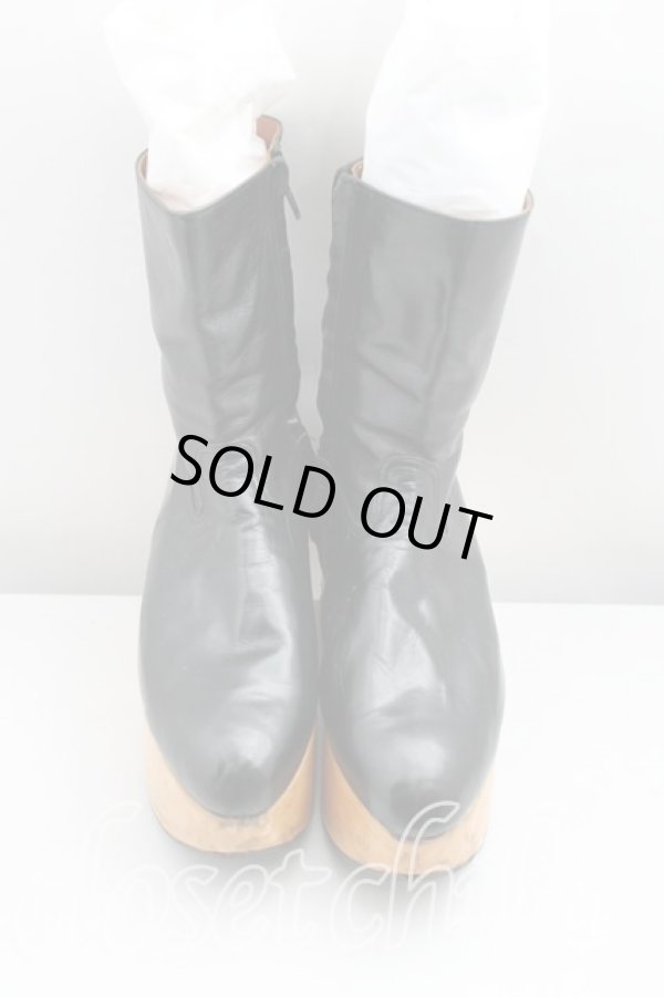 画像2: ヴィヴィアンウエストウッド 中古 /  ロッキンホースブーツ    25 黒  H-24-02-18-118-sh-OD-ZH (2)