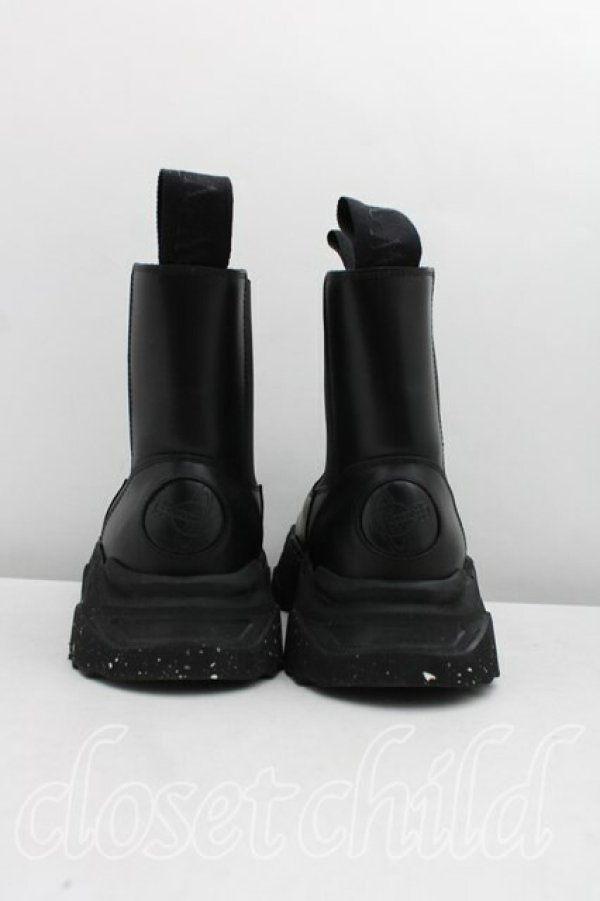 画像4: ヴィヴィアンウエストウッド 中古 / ロンパーチェルシーブーツ 37 黒  H-24-02-25-023-sh-OD-ZH (4)
