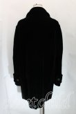 画像2: ANGLOMANIA 中古 / 別珍コート S 黒  H-24-02-25-093-co-OD-ZH (2)