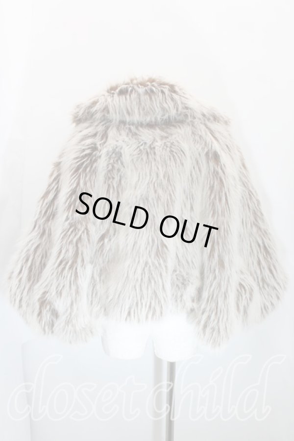 画像2: ANGLOMANIA 中古 / ファーショートコート 40 茶  H-24-02-25-116-co-OD-ZH (2)