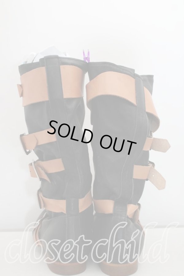 画像3: ヴィヴィアンウエストウッド 中古 / パイレーツブーツ 26 黒  H-24-02-25-167-sh-OD-ZH (3)