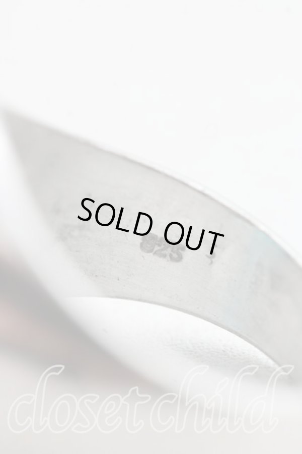 画像4: ヴィヴィアンウエストウッド 中古 / カボションリング L シルバー  H-24-02-25-018-rg-IN-ZH (4)