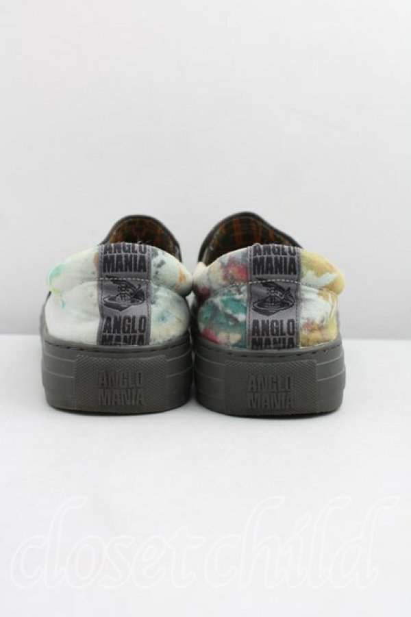 画像4: ANGLOMANIA 中古 / ART LOVERptスニーカー(スリッポン) 39 マルチ  H-24-02-25-021-sh-OD-ZH (4)