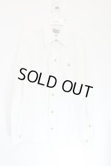 【USED】Vivienne Westwood MAN / オーブ刺繍タイフロントシャツ ヴィヴィアンウエストウッド ビビアン44 白 【中古】 H-24-03-03-037-bl-IN-ZH