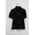 画像2: 【USED】Vivienne Westwood / エッセンシャルオーブ刺繍ポロシャツ<br>ヴィヴィアンウエストウッド ビビアン2 黒 【中古】 H-24-03-03-122-ts-IN-ZH (2)