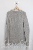 画像2: ANGLOMANIA 中古 / ゲージニット S 灰  H-24-03-03-123-to-OD-ZH (2)