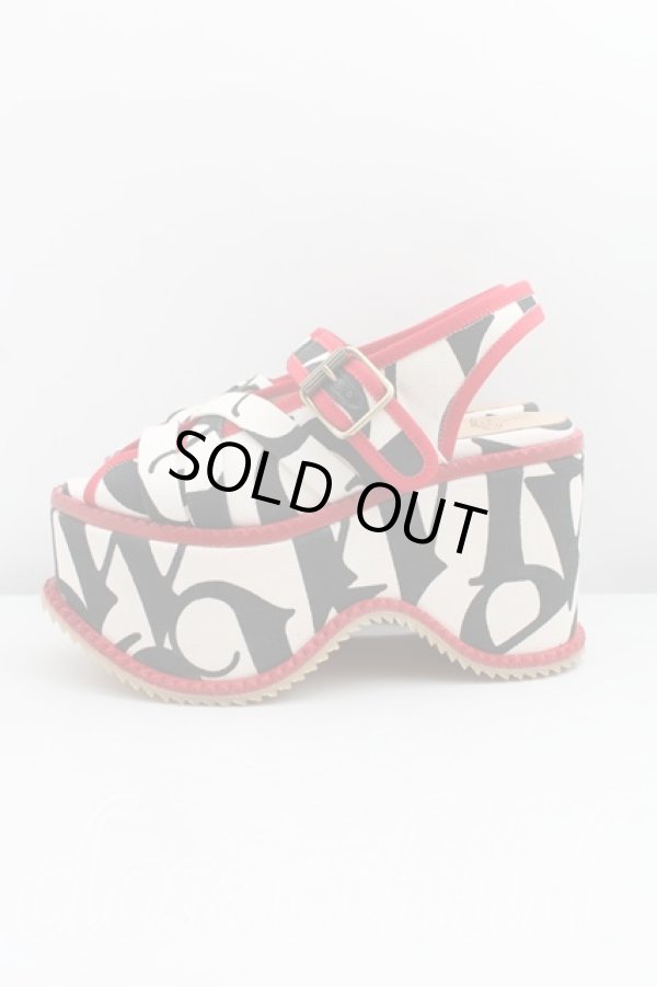 画像3: ヴィヴィアンウエストウッド 中古 / NORTHERNソールサンダル 37 赤  H-24-03-10-016-sh-OD-ZH (3)