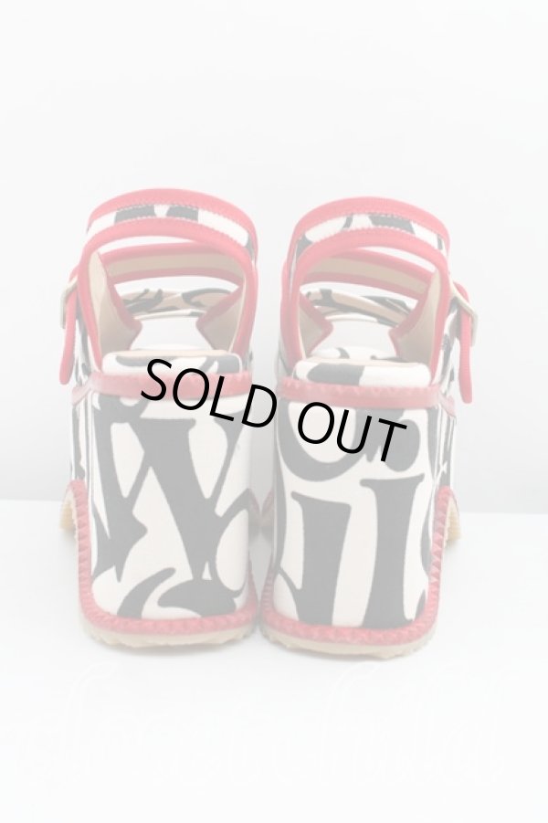 画像4: ヴィヴィアンウエストウッド 中古 / NORTHERNソールサンダル 37 赤  H-24-03-10-016-sh-OD-ZH (4)