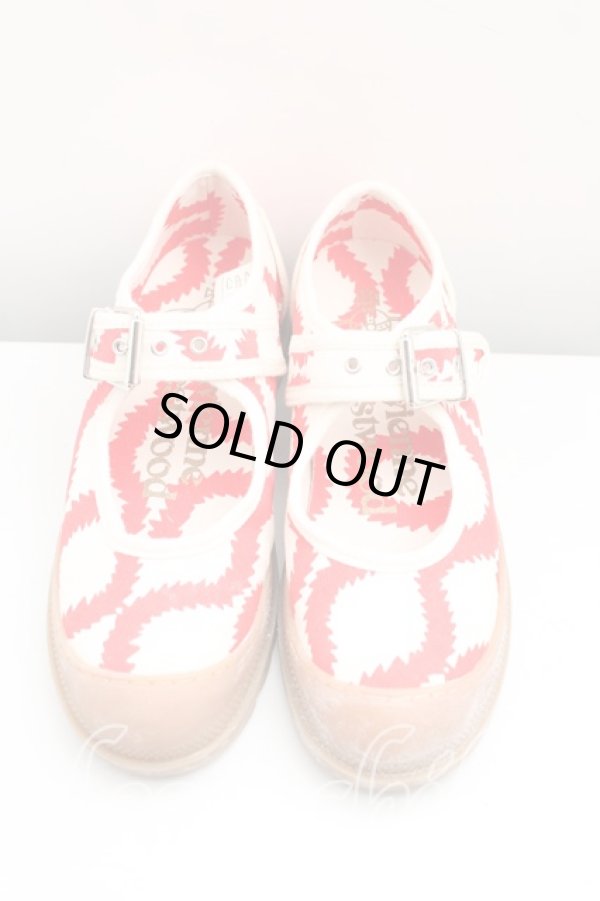 画像2: ヴィヴィアンウエストウッド 中古 / PEKIN BAR メンズシューズ 37 赤  H-24-03-10-018-sh-OD-ZH (2)