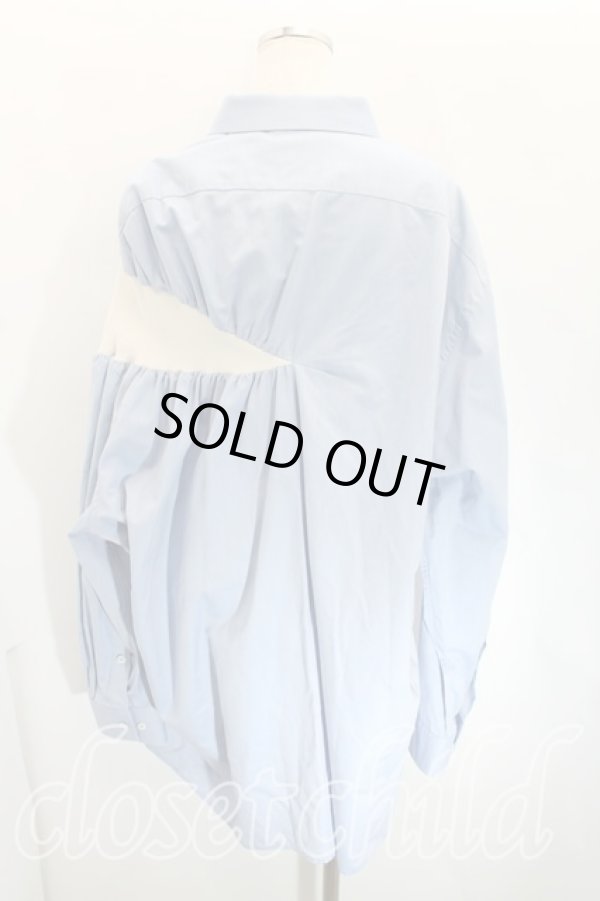 画像2: ヴィヴィアンウエストウッド 中古 / ロングシャツ SM 青  H-24-03-17-025-bl-OD-ZH (2)