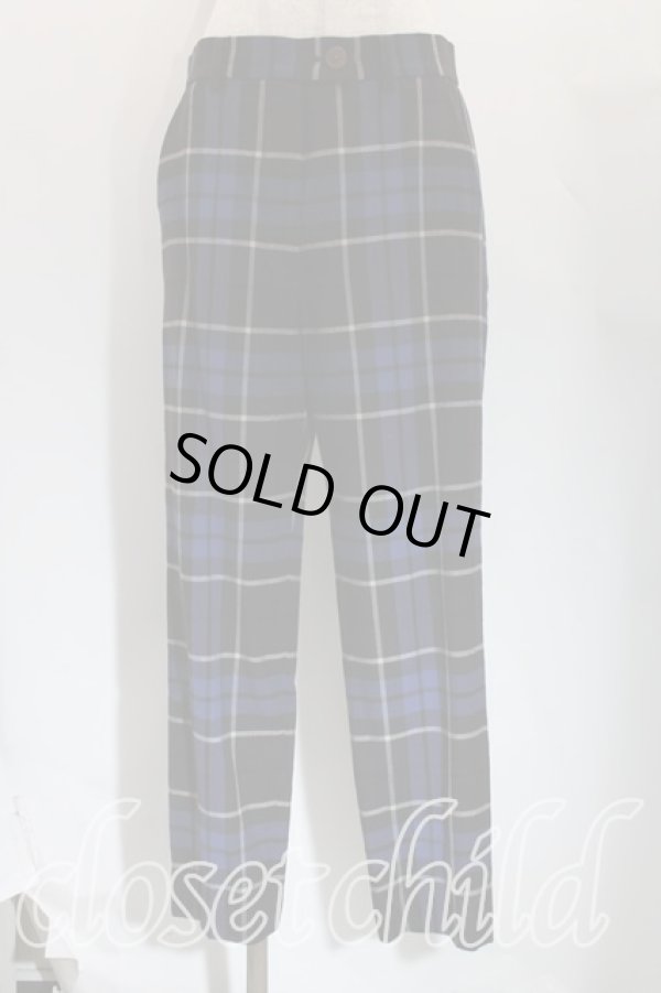 画像3: ヴィヴィアンウエストウッド 中古 / タータンチェックセットアップ 02 青  H-24-03-17-083-su-OD-ZH (3)