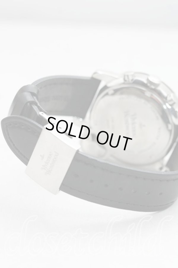 画像3: ヴィヴィアンウエストウッド 中古 / WATCH/CAGE M ウォッチ  黒×シルバー  H-24-03-24-016-ac-IN-ZH (3)