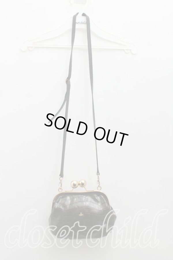 画像2: ヴィヴィアンウエストウッド 中古 / COCCOPERLAバッグ  黒  H-24-03-24-058-ba-OD-ZH (2)