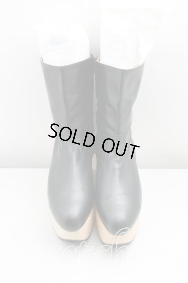 画像2: ヴィヴィアンウエストウッド 中古 / ロッキンホースブーツ UK8 黒  H-24-03-31-086-sh-IN-ZH (2)