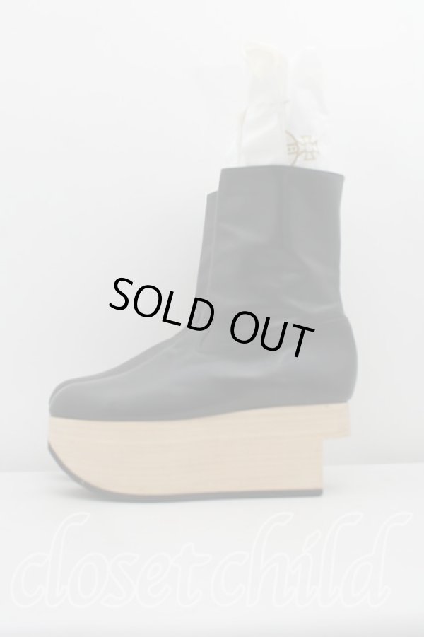 画像3: ヴィヴィアンウエストウッド 中古 / ロッキンホースブーツ UK8 黒  H-24-03-31-086-sh-IN-ZH (3)