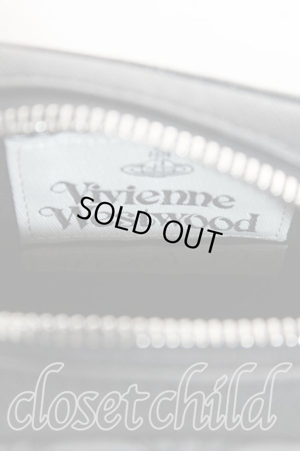 画像4: ヴィヴィアンウエストウッド 中古 / ロゴマニアミニポシェット  黒  H-24-03-31-099-ba-IN-ZH (4)