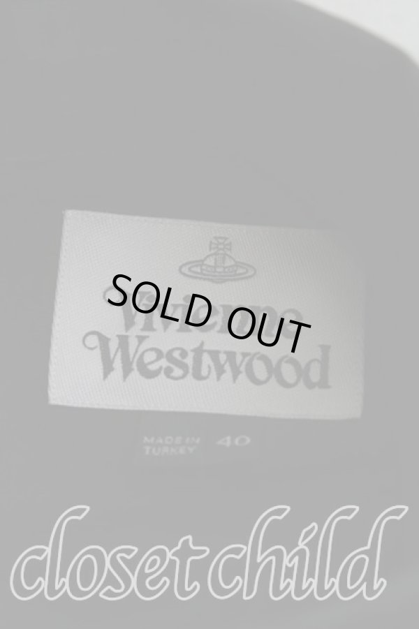 画像4: ヴィヴィアンウエストウッド 中古 / 変形シャツワンピース 40 黒  H-24-03-31-011-op-IN-ZH (4)