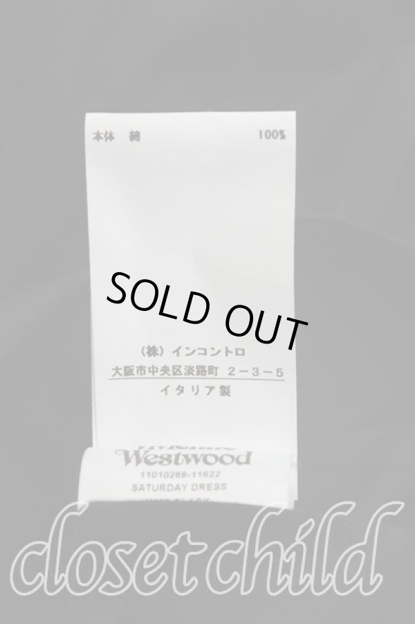 画像4: ヴィヴィアンウエストウッド 中古 / SATURDAY DRESS 38 黒  H-24-03-31-012-op-IN-ZH (4)