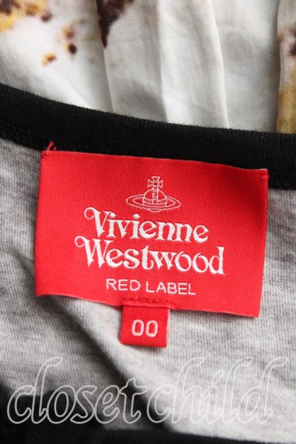 画像3: ヴィヴィアンウエストウッド 中古 / カーピーフラワーptワンピース 00 黒  H-24-04-14-003-op-OD-ZH (3)