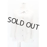 【USED】Vivienne Westwood / 単色オーブ刺繍カットソーシャツ ヴィヴィアンウエストウッド ビビアン3 ベージュ 【中古】 H-24-04-14-031-to-OD-ZH