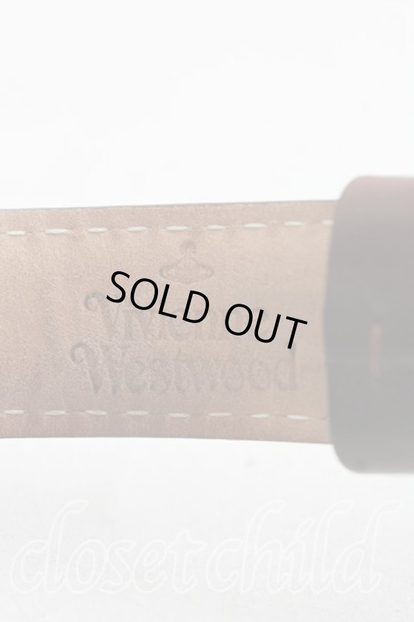 画像4: ヴィヴィアンウエストウッド 中古 / レザーウォッチ  茶  H-24-04-14-114-ac-OD-ZH (4)