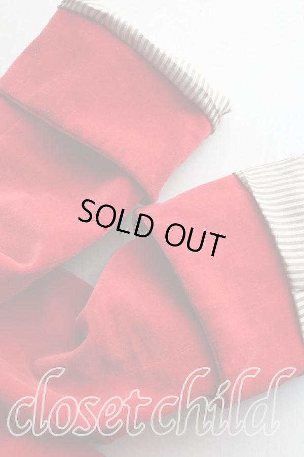 画像5: ヴィヴィアンウエストウッド 中古 / /別珍ラブジャケット 3 赤ｘ黒  H-24-04-14-129-jc-OD-ZH (5)