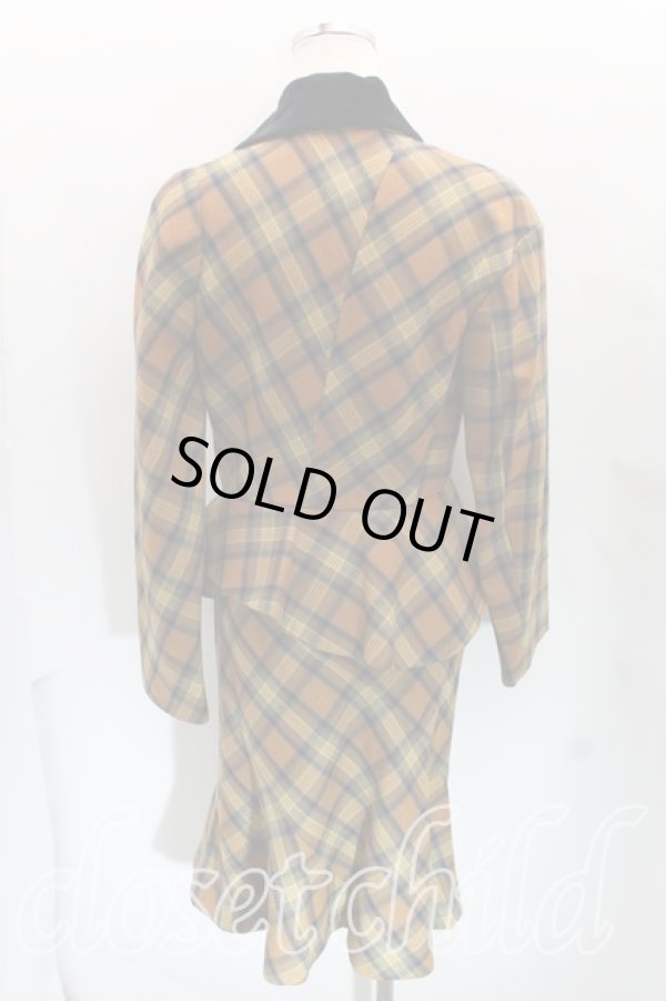 画像2: ヴィヴィアンウエストウッド 中古 / ウェンディーセットアップ 2 茶  H-24-04-14-150-su-OD-ZH (2)