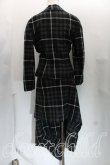 画像2: ヴィヴィアンウエストウッド 中古 / タータンチェックアンダーバストセットアップ 40 灰  H-24-04-14-152-su-OD-ZH (2)