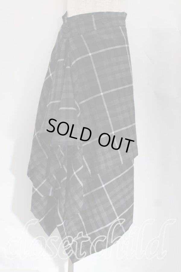 画像3: ヴィヴィアンウエストウッド 中古 / タータンチェックアンダーバストセットアップ 40 灰  H-24-04-14-152-su-OD-ZH (3)