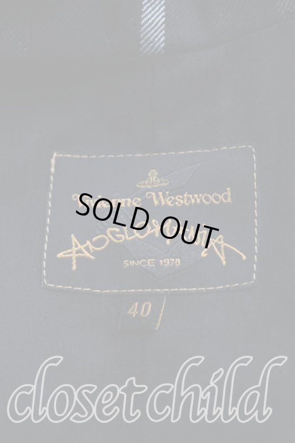 画像5: ヴィヴィアンウエストウッド 中古 / タータンチェックアンダーバストセットアップ 40 灰  H-24-04-14-152-su-OD-ZH (5)