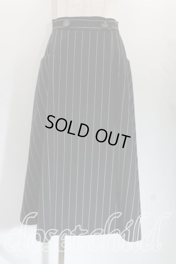 画像3: ヴィヴィアンウエストウッド 中古 / ストライプラブジャケットセットアップ 01 黒  H-24-04-14-153-su-OD-ZH (3)