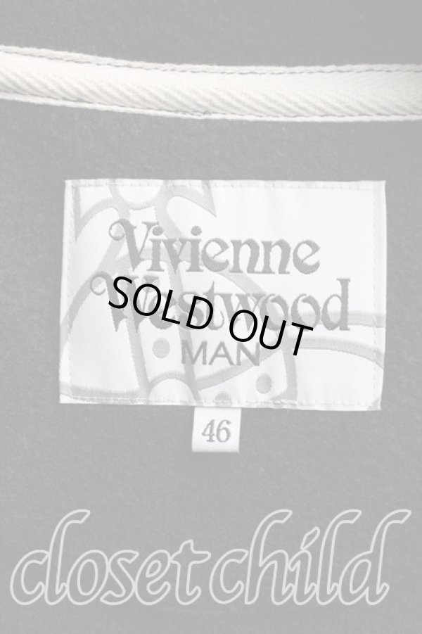 画像4: ヴィヴィアンウエストウッド MAN 中古 / ブルゾン 46 緑  H-24-04-21-048-jc-OD-ZH (4)