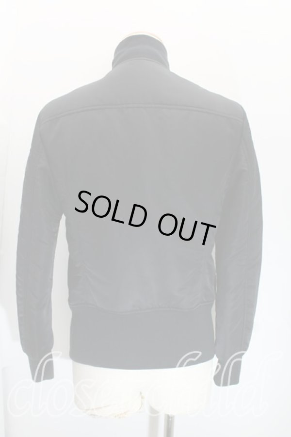 画像2: ヴィヴィアンウエストウッド MAN 中古 / MA-1ライダースブルゾン 44 黒  H-24-04-21-049-jc-OD-ZH (2)