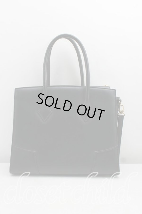 画像2: ヴィヴィアンウエストウッド 中古 / プレーン2wayバッグ  黒  H-24-04-21-103-ba-IN-ZH (2)