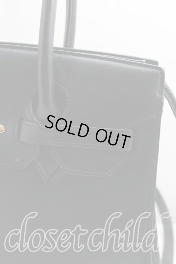 画像8: ヴィヴィアンウエストウッド 中古 / プレーン2wayバッグ  黒  H-24-04-21-103-ba-IN-ZH (8)